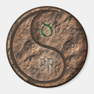 Aimant Taureau & Lapin de Terre