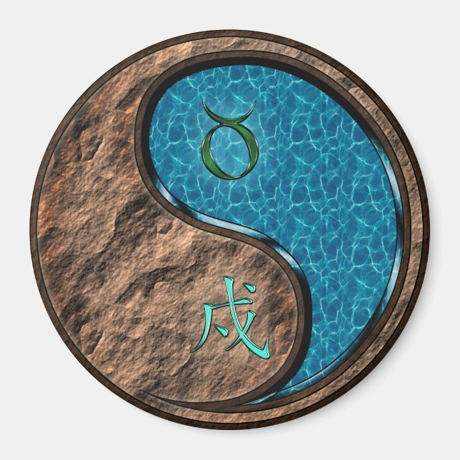 Aimant Taurus & Water Dog (Devant)