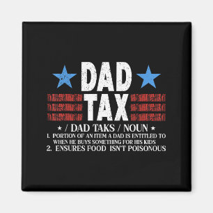 Aimant Taxe Papa Définition Drôle Fête Des Pères Pour Pap