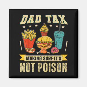 Aimant Taxe Papa Rétro Assurer que ce n'est pas Ison Drôl