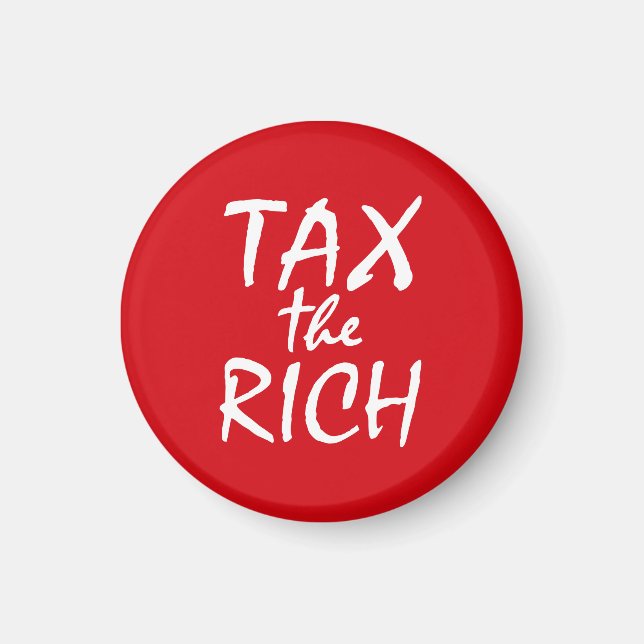 Aimant Taxer les riches (Devant)