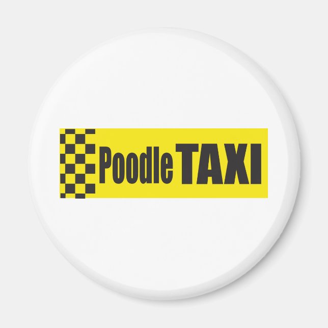 Aimant Taxi aux canicules (Devant)