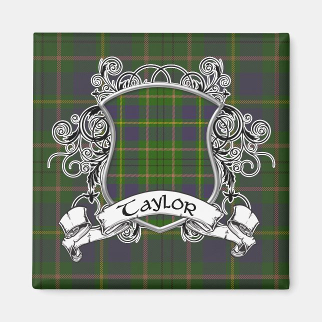 Aimant Taylor Tartan Shield (Devant)