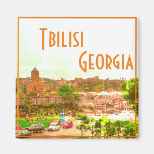 Aimant Tbilisi Georgia City View Architecture du paysage