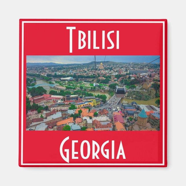 Aimant Tbilisi Georgia City View Architecture du paysage (Devant)