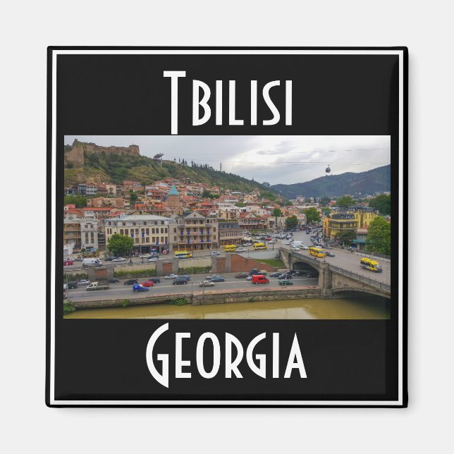 Aimant Tbilisi Georgia City View Architecture du paysage (Devant)