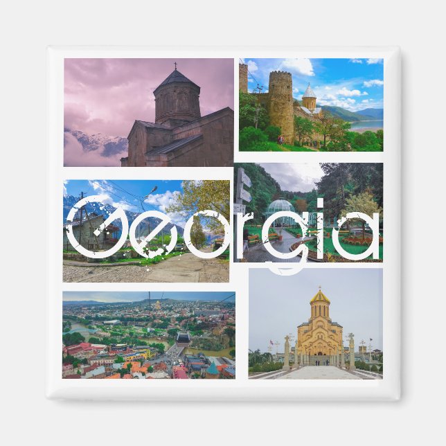 Aimant Tbilisi Kazbegi Borjomi Géorgie Architecture (Devant)