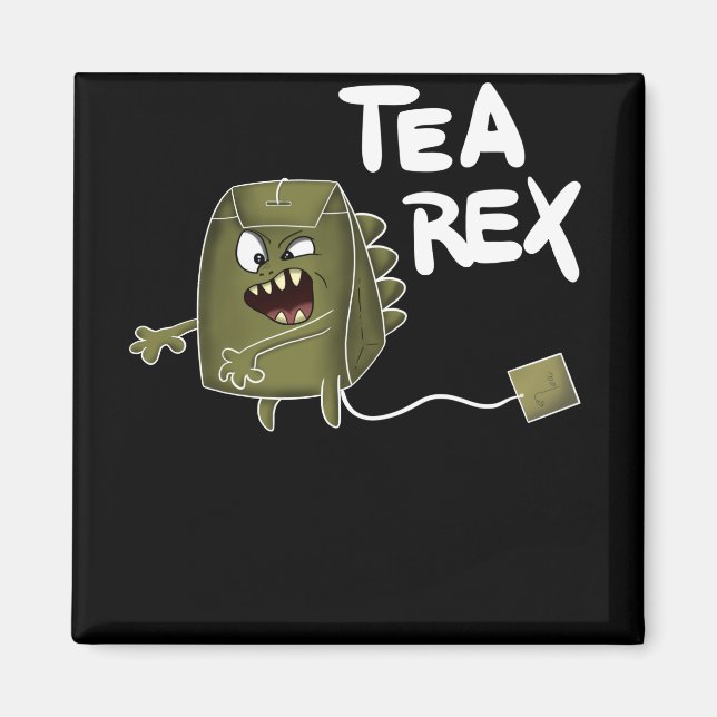 Aimant tea dinosaur (Devant)