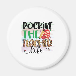 Aimant Teacher Art Rocking La Vie De Teacher