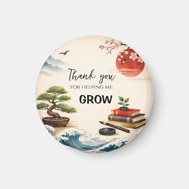 Aimant Teacher Thank You Gift | End of School Year (Devant)