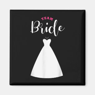Aimant Team Bride Team Groom Bachelor Party Mariage