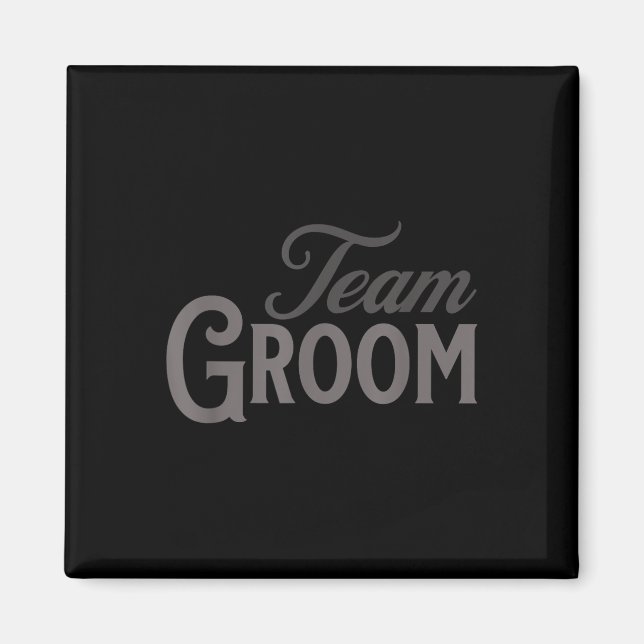 Aimant Team Groom Group Bachelor Party 2024 (Devant)