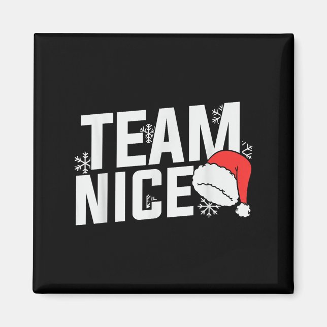 Aimant Team Nice Family Christmas Apparel Uni Kids &amp;  (Devant)