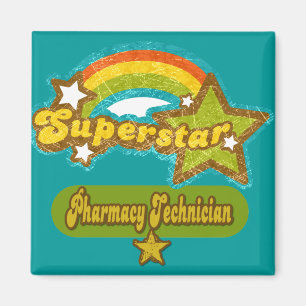 Aimant Technicien de pharmacie de superstar