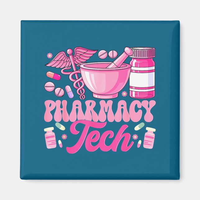Aimant Technicien en pharmacie Étudiant pharmacien (Devant)