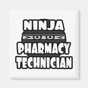 Aimant Technicien en pharmacie Ninja