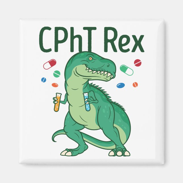 Aimant Technicien en pharmacie Tech CPhT Rex (Devant)