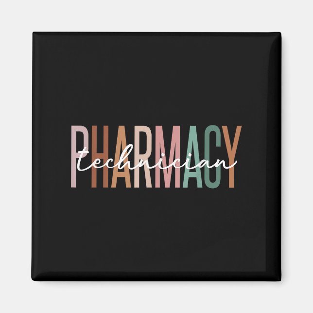 Aimant Technicien en pharmacie Technicien en pharmacie ce (Devant)