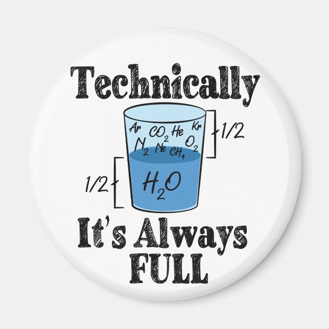 Aimant Techniquement, c'est toujours plein de science amu (Devant)