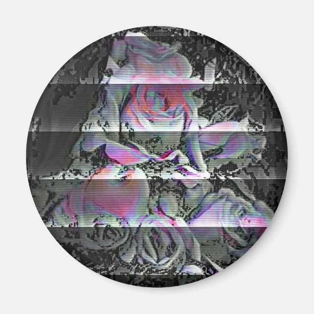 Aimant Techno Bouquet (Devant)