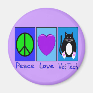 Aimant Technologie de vétérinaire d'amour de paix
