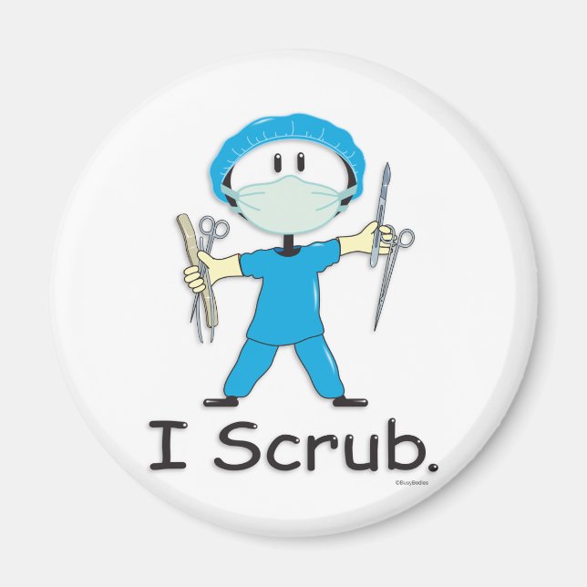 Aimant Technologue chirurgical (Devant)