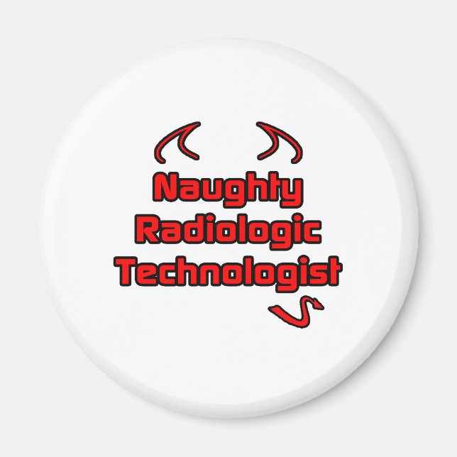 Aimant Technologue en radiologie coquine (Devant)
