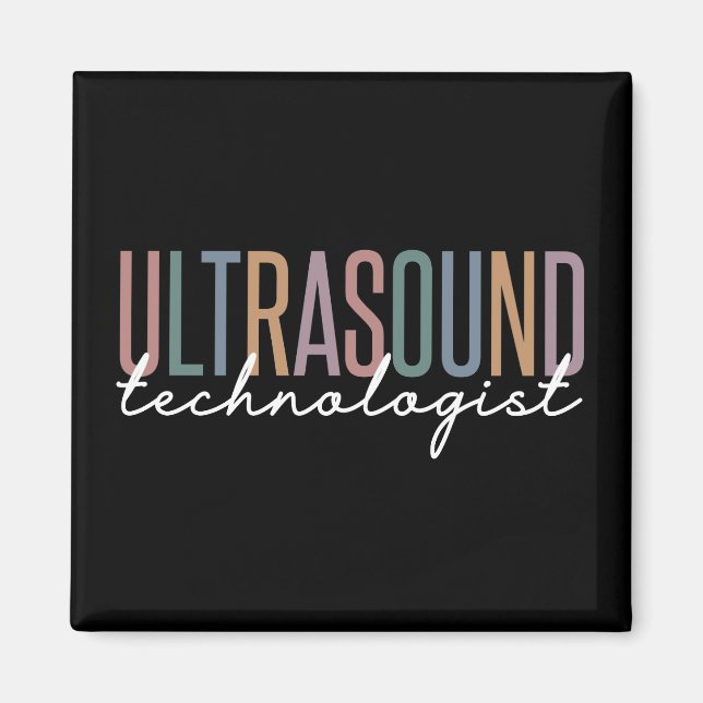 Aimant Technologue Ultrasound (Devant)