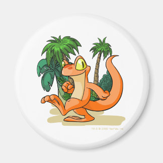 Aimant Techo orange sur une quête de Mystery Island