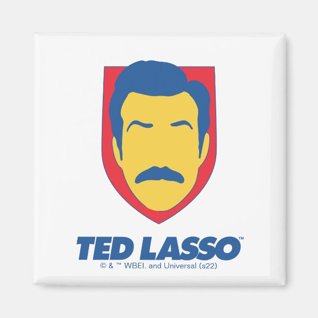 Aimant Ted Lasso | Icône face (Devant)