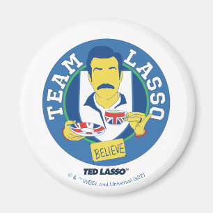 Aimant Ted Lasso   Team Lasso Tea Iconic Avatar
