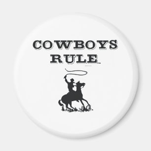 Aimant TEE Cowboys Rule
