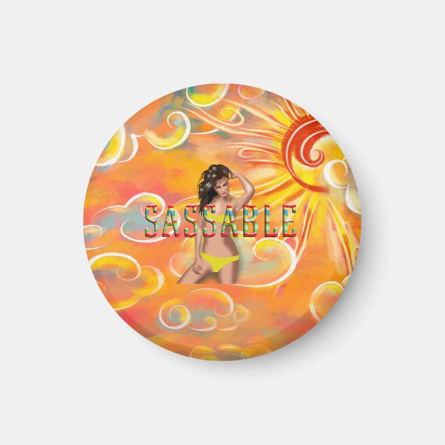 Aimant TEE Être Impertinente (Devant)