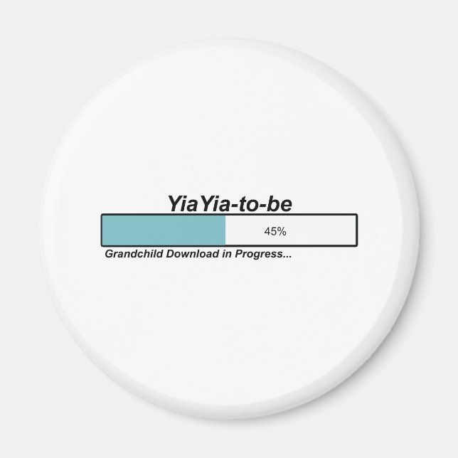 Aimant Téléchargement de YiaYia (Devant)