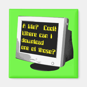 Aimant Téléchargez un humour drôle d'ordinateur d'aima