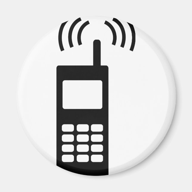 Aimant téléphone portable celly mobil pratique (Devant)