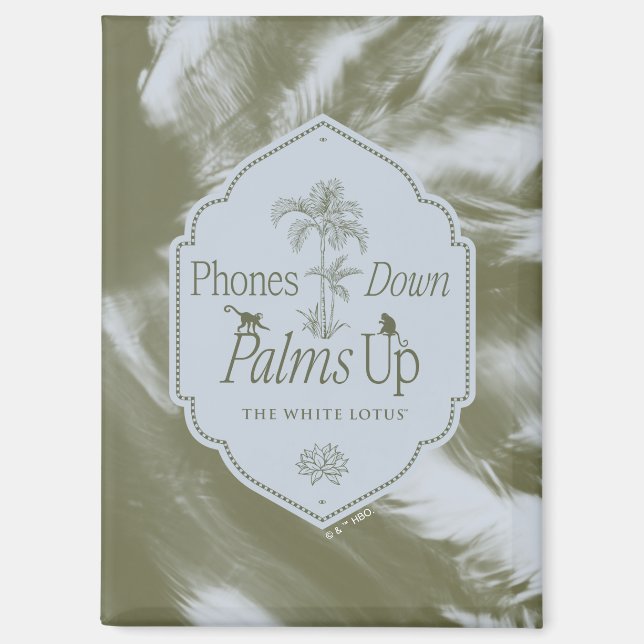 Aimant Téléphones Vers Le Bas, Palmiers Vers Le Haut - Le (Recto)