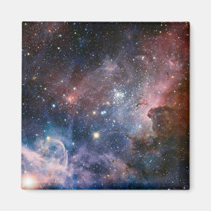 Aimant Télescope Nebula Hubble Carina Rouge et Bleu
