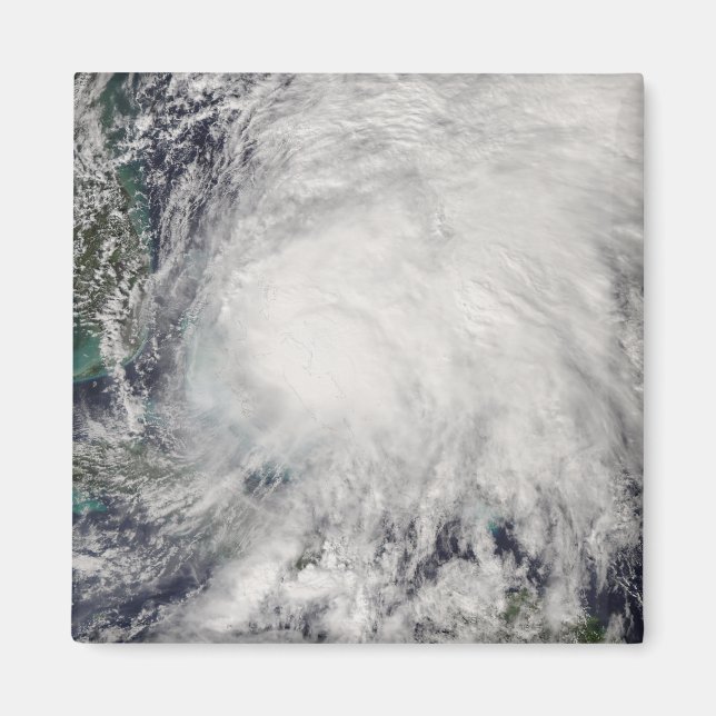Aimant Tempête tropicale Noel au-dessus des Bahamas (Devant)