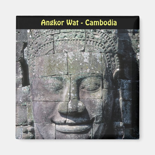 Aimant Temple de Bayon à Angkor Wat - Cambodge (Devant)