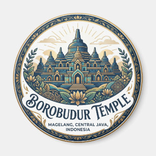 Aimant Temple de Borobudur Indonésie