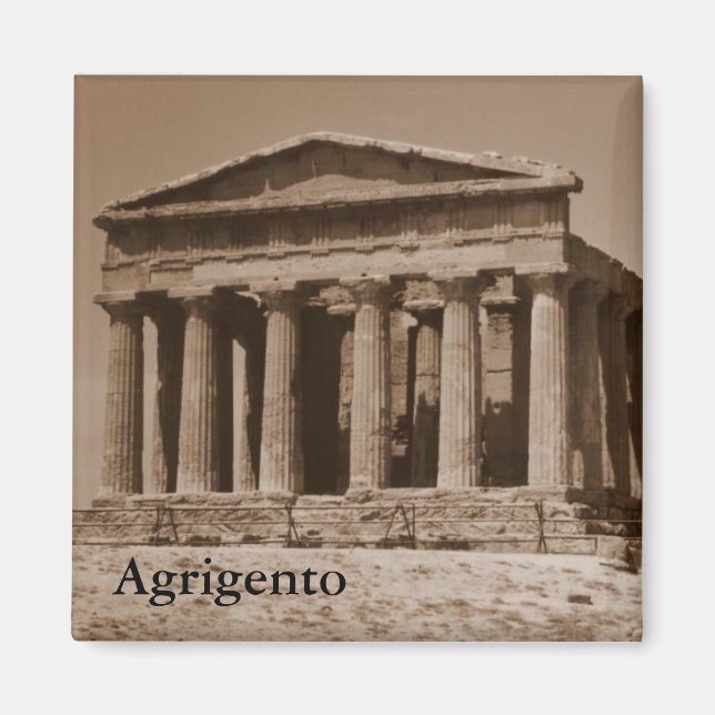 Aimant Temple de Concordia (Devant)