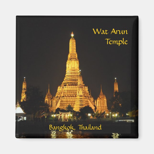 Aimant Temple de Wat Arun à Bangkok (Devant)