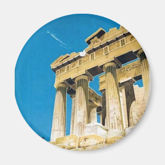 Aimant Temple du Parthénon de la Grèce Vintage voyage Ath