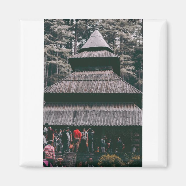 Aimant temple hadimba de manali (Devant)