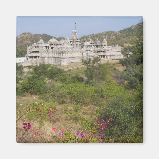 Aimant Temple jaïn de Ranakpur, Ranakpur, Rajasthan, Inde (Devant)