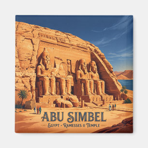 Aimant Temples d'Abou Simbel Égypte