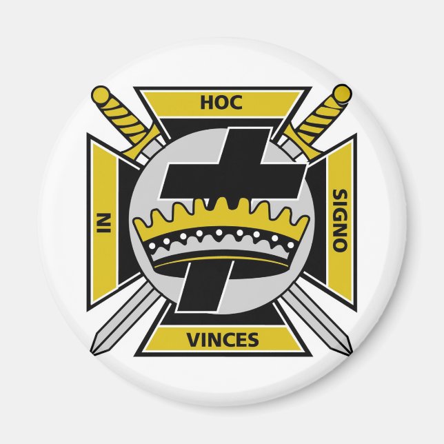 Aimant Templier des Chevaliers (Devant)