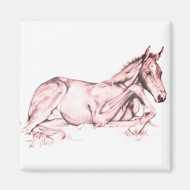 Aimant Temps calme (saumon) (Devant)