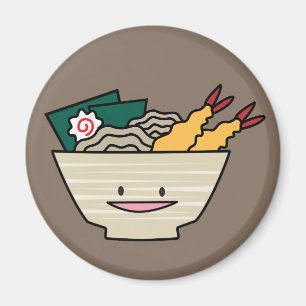 Aimant Tempura ramen bol nori crevettes nouilles japonais